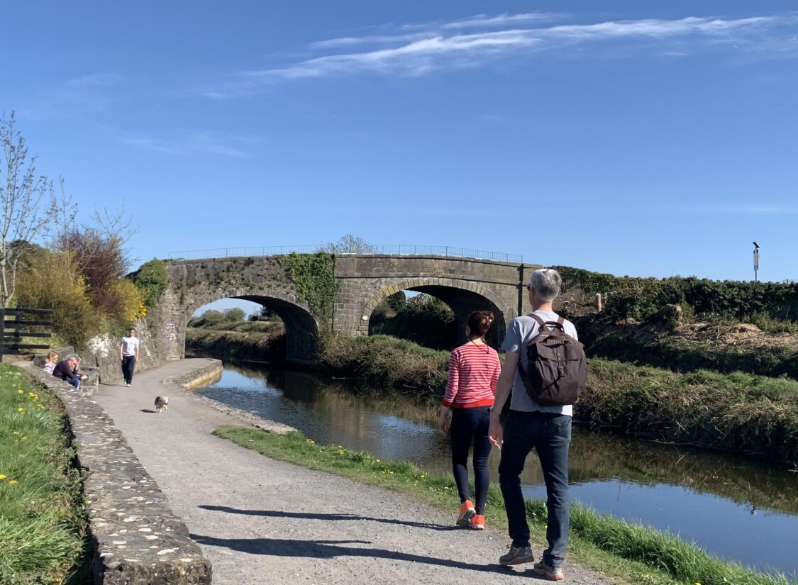 National Famine Way Walkers Royal Canal