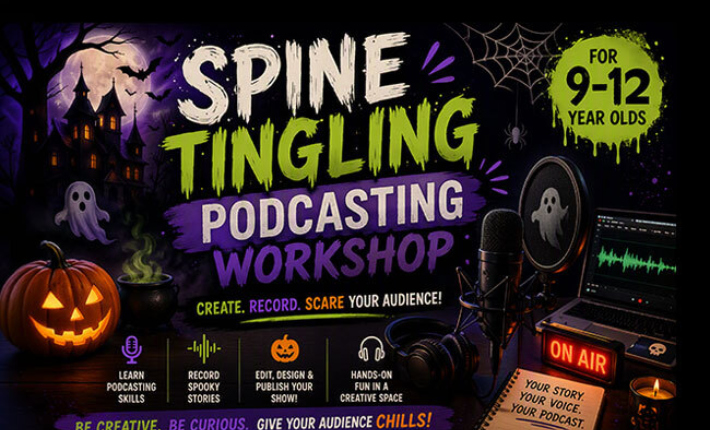 Draíocht – Spine Tingling Podcasting Workshop