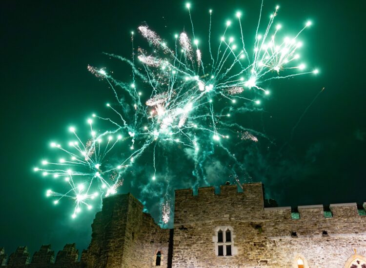 Festival of Fire Swords Castle